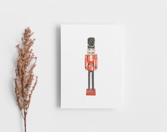 Nut Cracker Holiday Greeting Card