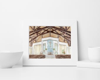 St. Jude the Apostle Church, Baton Rouge, Louisiana Art Print