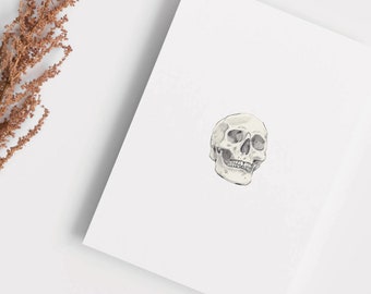 Skull Greeting Card