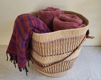 Cesta de sisal africana Kiondo de Kenia