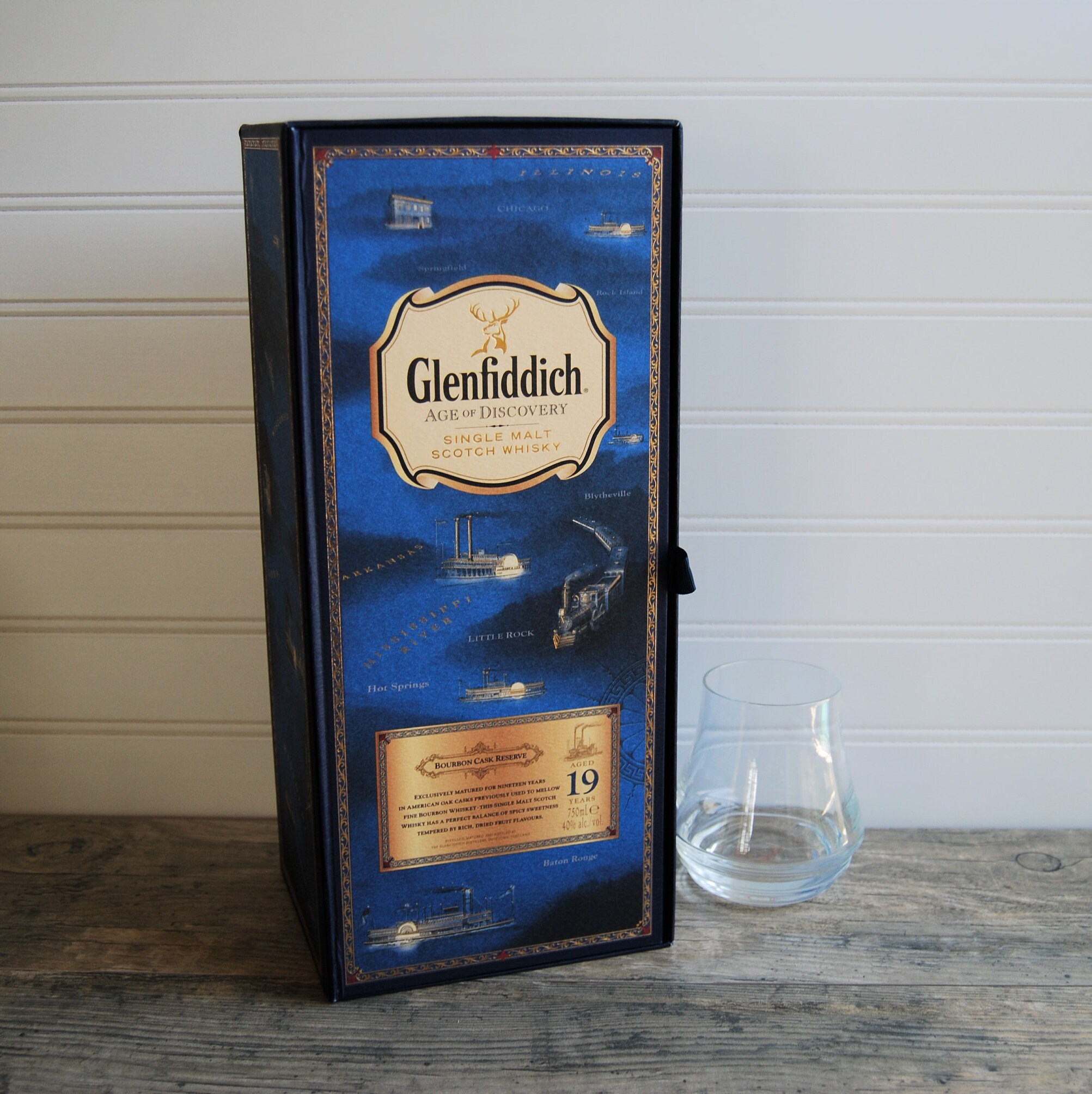 GLENFIDDICH WHISKY Gift Box Empty Glenfiddich Age of Discovery Etsy