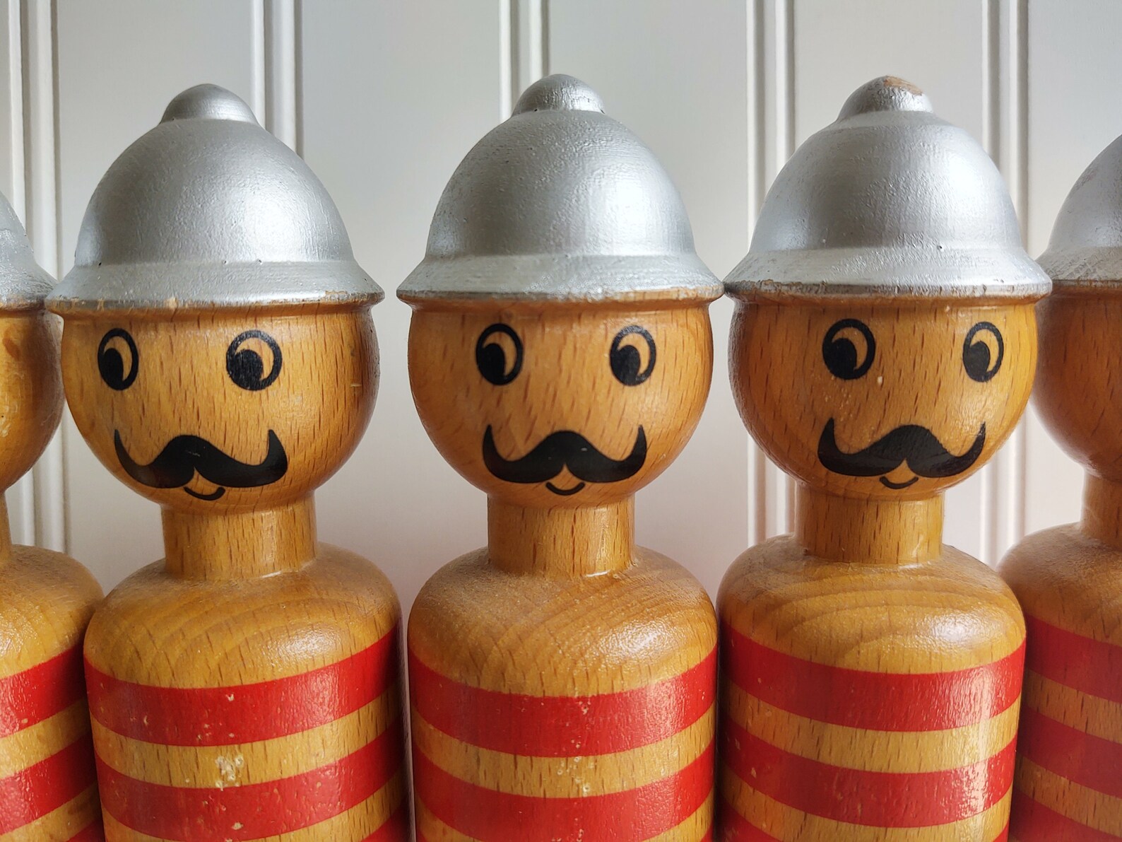 VILAC Skittle Pins 5 Vintage VILAC Skittles Game Pins Vintage Etsy