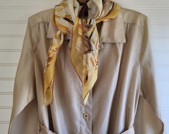 Abrigo Tsubame ligero con cinturón talla pequeña/mediana