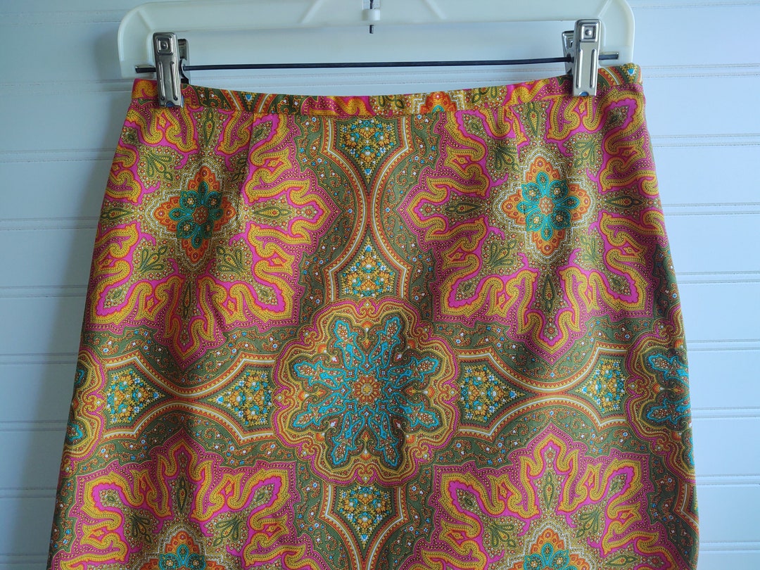 TRINA TURK SKIRT Size 6 Trina Turk Mandala Print Skirt - Etsy