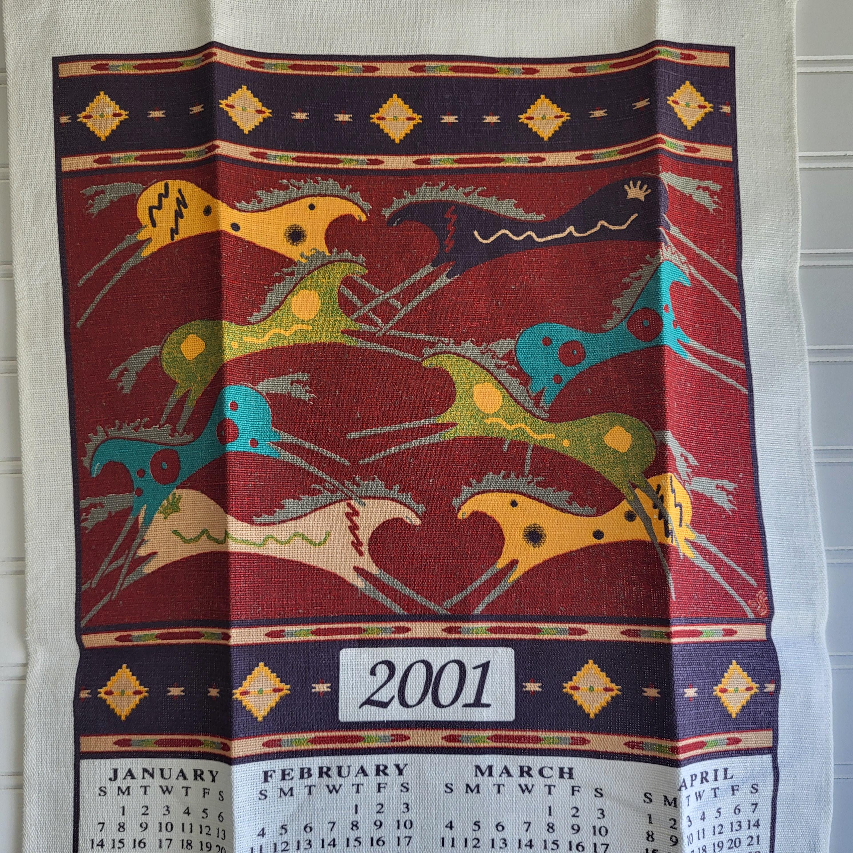 2001 Calendar - Etsy