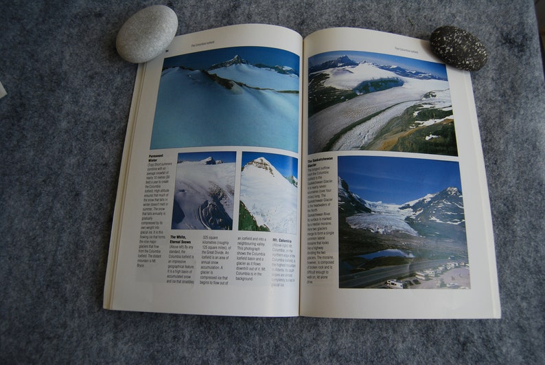 The Columbia Icefield Book Canadian Rockies Glacier Reference Book Columbia Icefield Historical Guide Canadian Rockies