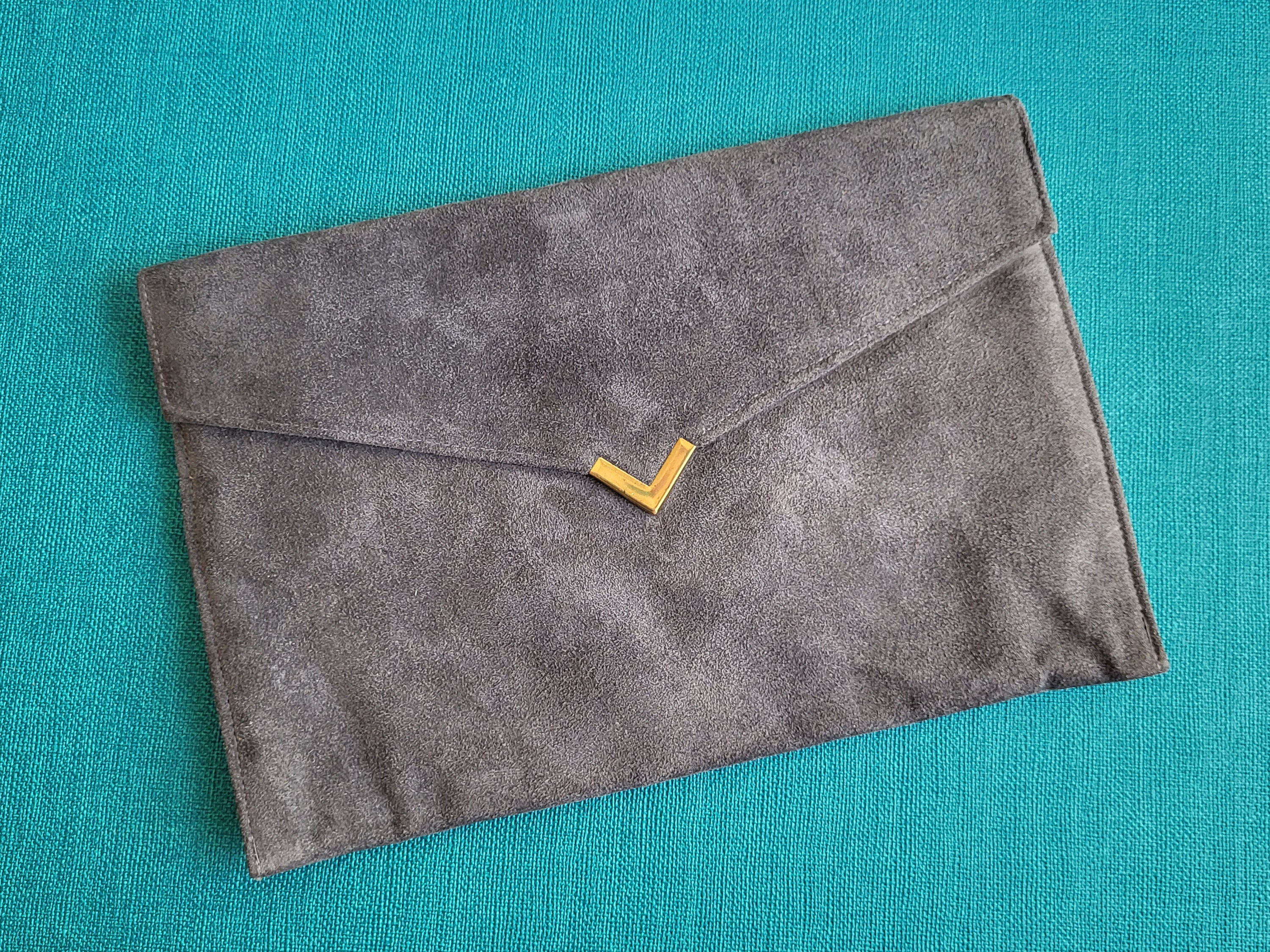VINTAGE LEATHER CLUTCH Vintage Leather Purse Shirl Miller Purse