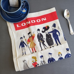 ULSTER LINEN TOWEL London Tea Towel English Tea Towel