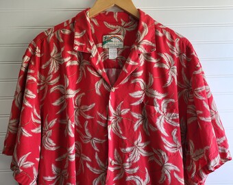 Vintage XXL RAYON Hawaiian Shirt Men's Medium Classic Hawaiian Shirt