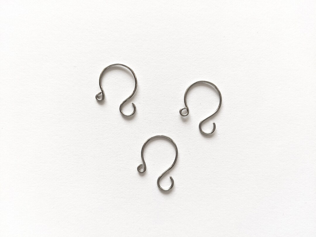 Miniature Ornament Hooks, Package of 25, Silver Etsy