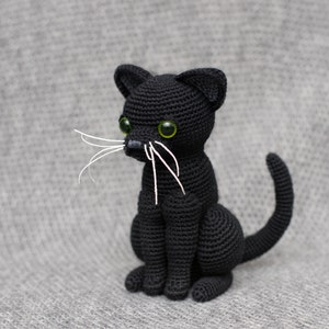 CROCHET PATTERN Luna the Cat crochet amigurumi kitty kitten stuffed plush toy / Handmade gift image 6