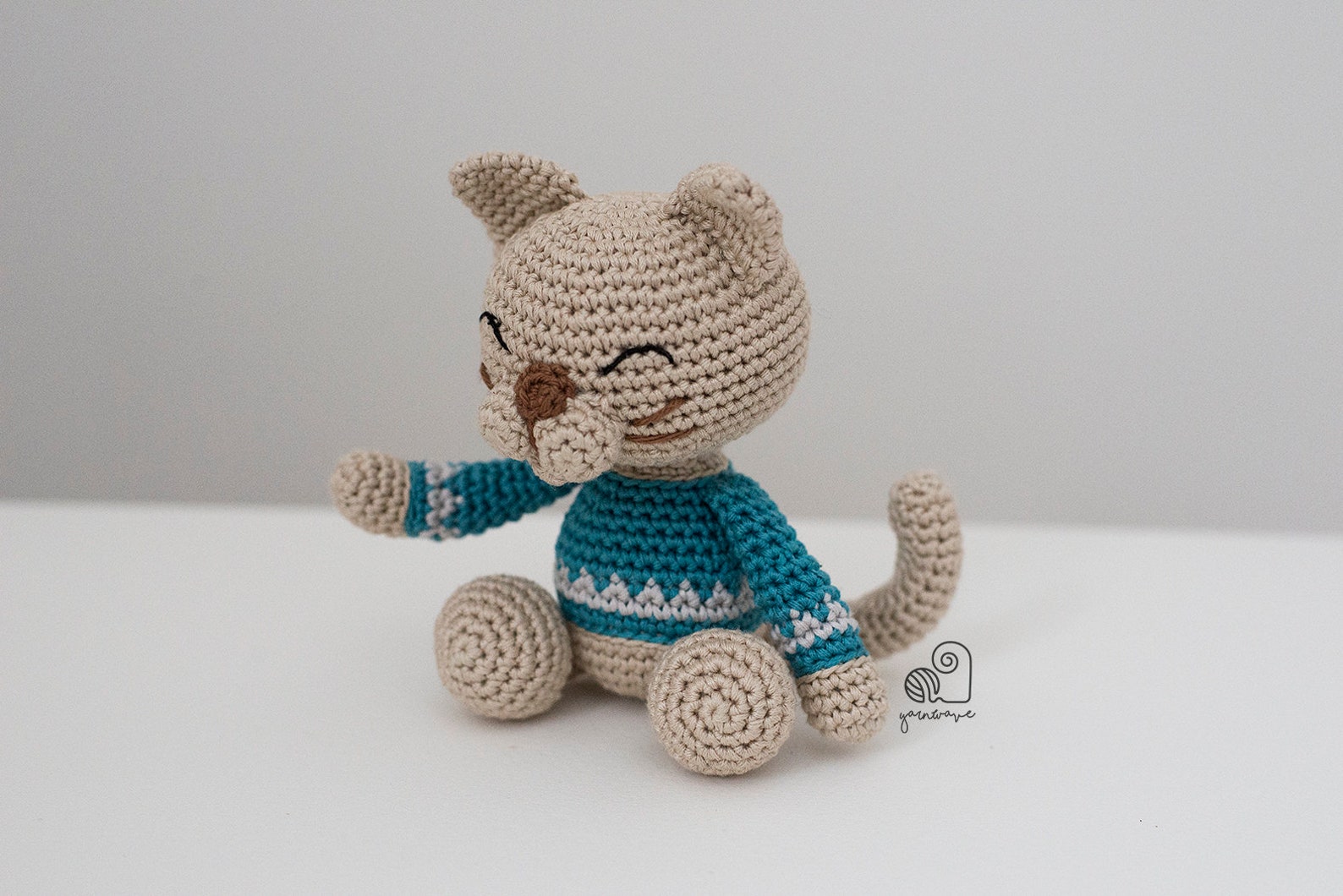 CROCHET PATTERN Neko the Cat Crochet Amigurumi Stuffed Animal Etsy