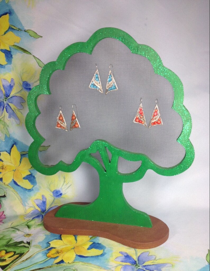 Stud Earring Tree Earring Holder Stand For Girls and Women Etsy