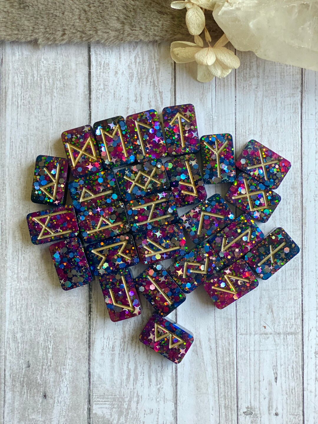 Viking Rune Stones, Throwing Runes, Divination for Witches, Tarot Tools