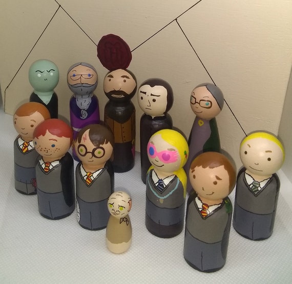 harry potter peg dolls