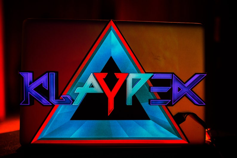Stickerlight Custom Made Light up Laptop Skins for Djs Etsy