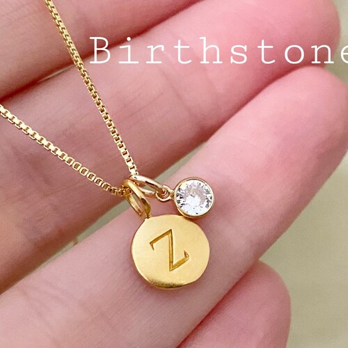 Tiny 14kt GOLD Filled Birthstone 