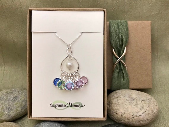 Personalized Grandma Birthstone 