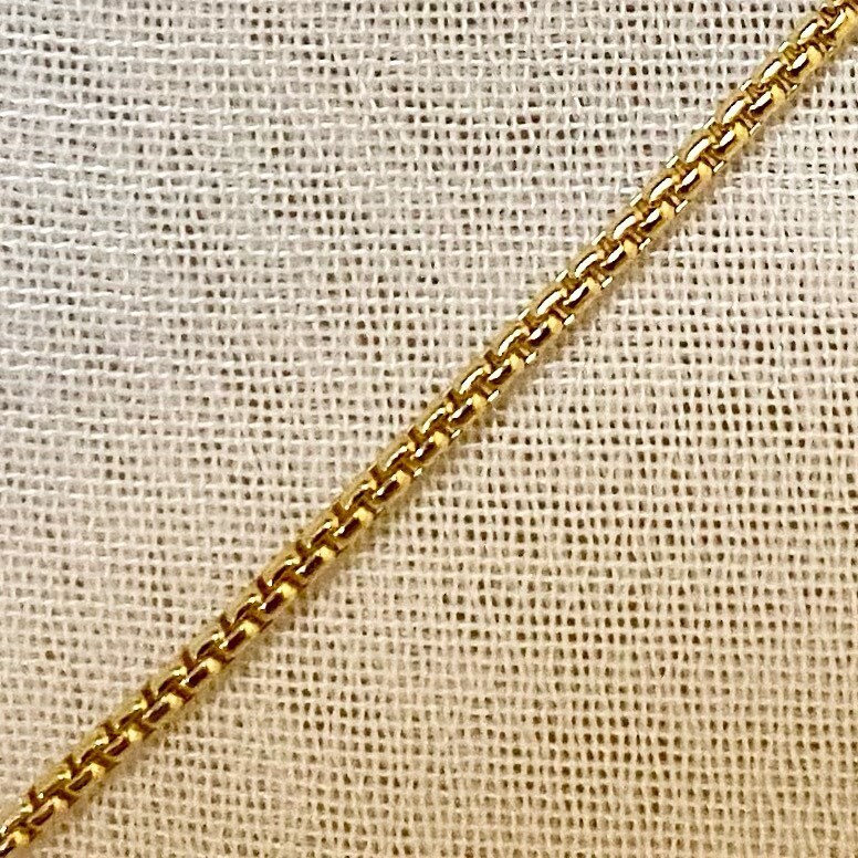 Gorgeous 14kt GOLD Filled Rounded Box Chain Sturdy Length - Etsy