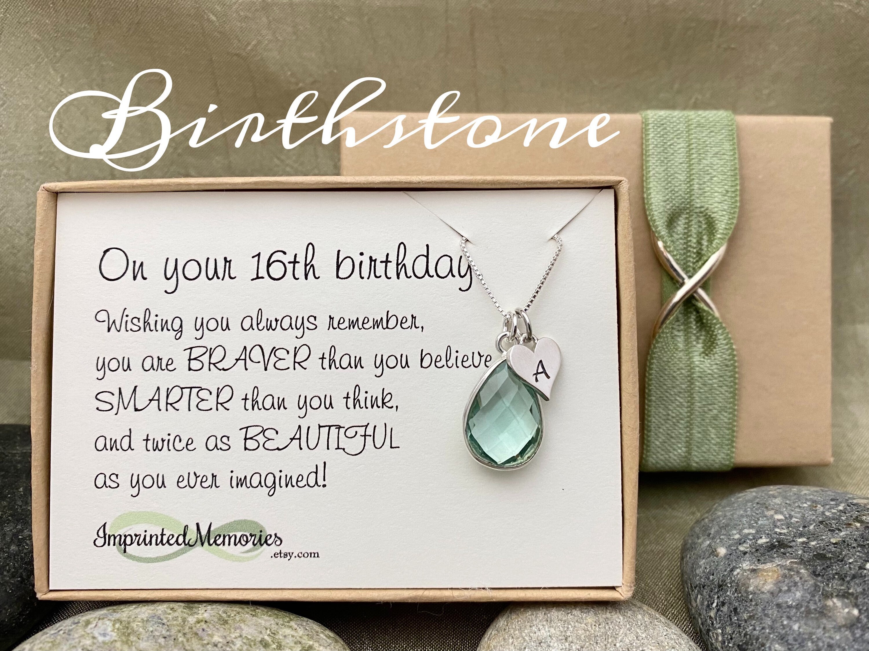 Personalized Sterling Silver 16th 