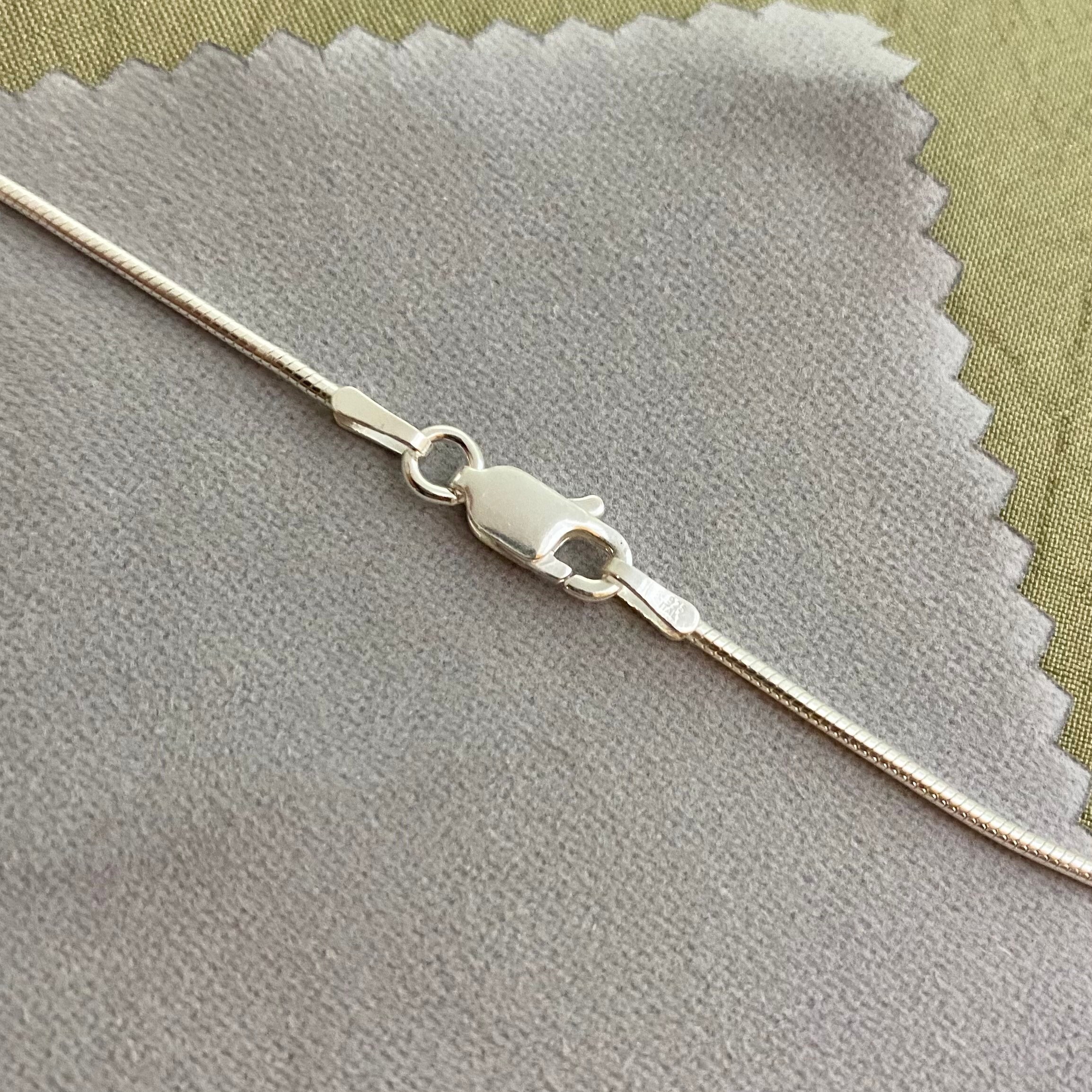 925 Sterling Silver Snake Chain - Super Durable - 20