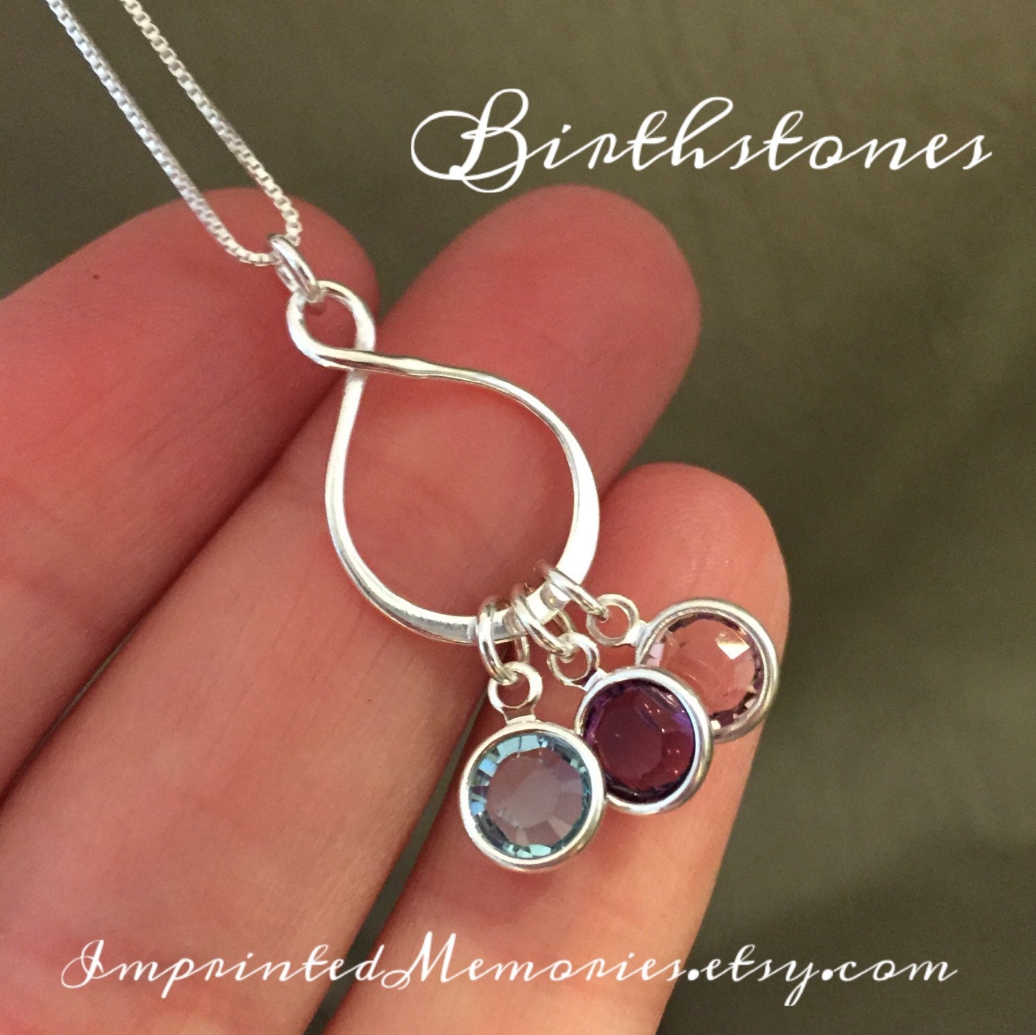 Grandmothers Necklace Grandchildren 
