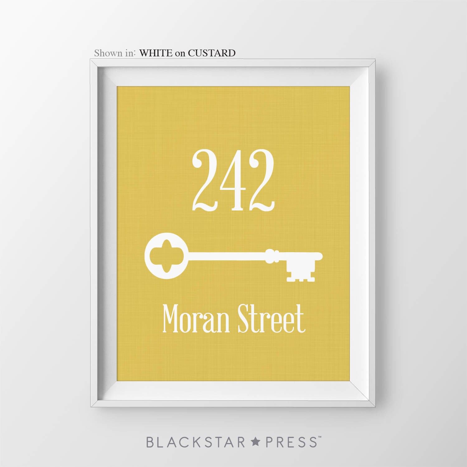 Personalized Home Address Sign First Apartment House Warming Etsy