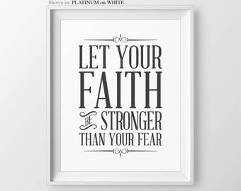 Inspirational Print, Faith Quote, Inspirational Saying, Faith Saying, Family Home Decor, Inspirational Wisdom, House Rules, Faith Wall Art