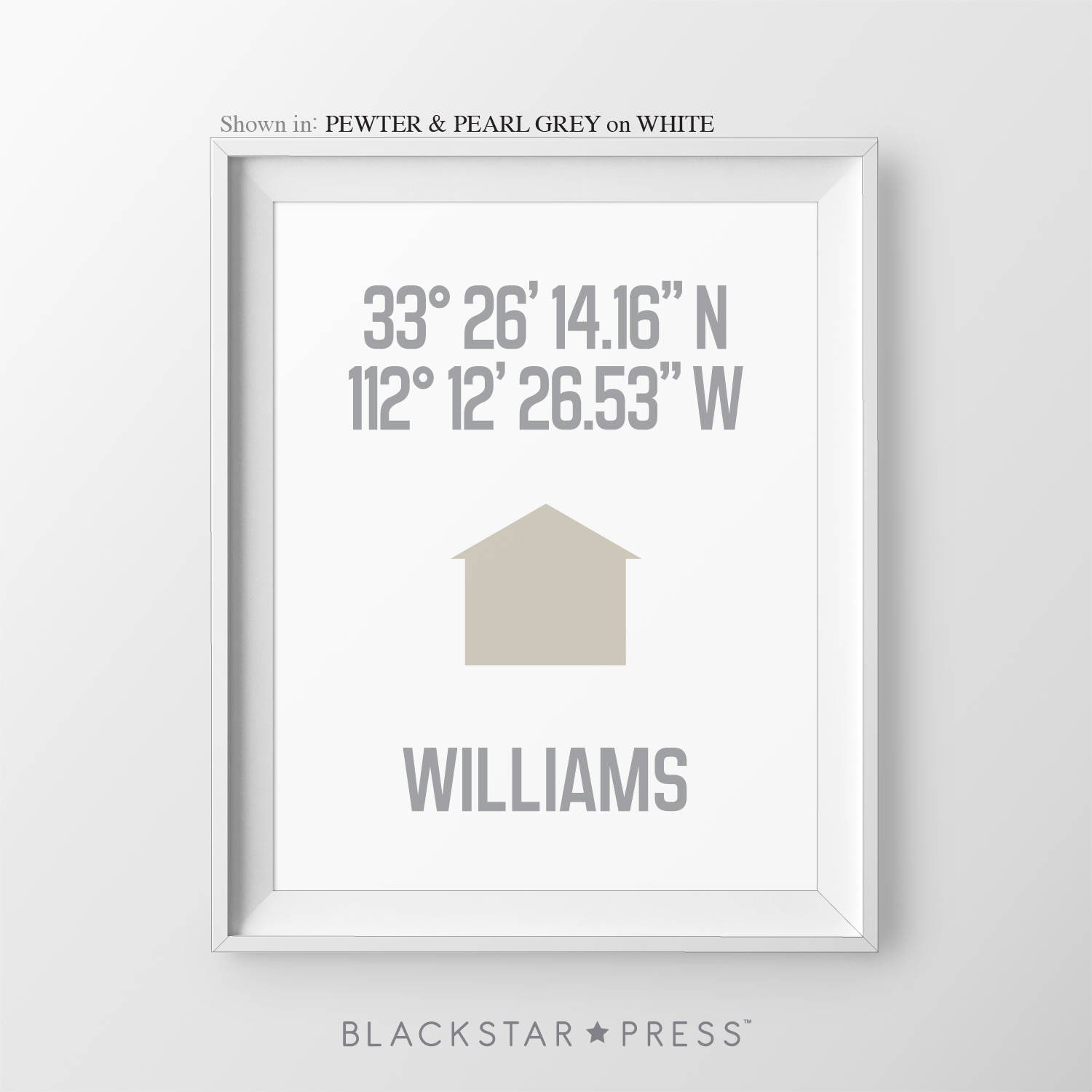Home Coordinates Free Printable