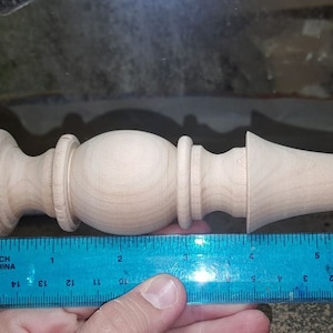 Custom Hand Made CARVED Wood Piece