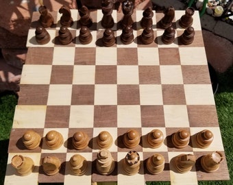 Custom Hand Made Chess Pieces - OVERSIZE AVAILABLE