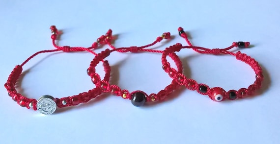 Red bracelets for best sale protection