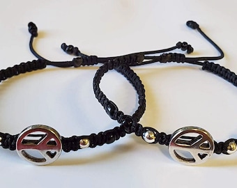 Very Nice Peace Sign Bracelets For Her and Him