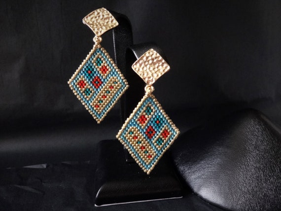 Drop Aesthetic Earrings Boho Earrings Dangle Statement Earrings for Women Statement Jewelry Girlfriend Gift Retro Dangle Earrings