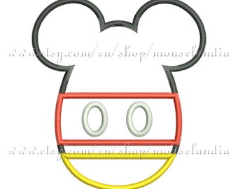 Cute mouse egg  Applique Design  for Embroidery Machines. Instant Download. 3 sizes