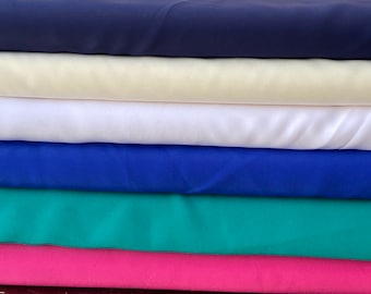 Crêpe de kin polyester overhemdstof, polyester overhemdstof 110 gram per vierkante meter 150 cm 60 inch