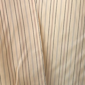 Striped lining fabric, Viscose Acetate, 5 meter lot  European production 150cm 60 inches wide