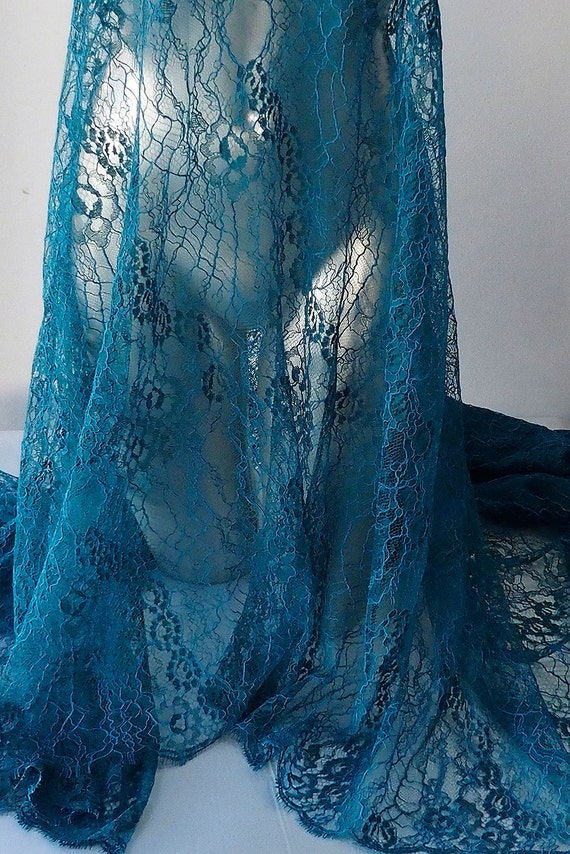 French corded 2024 lace fabric