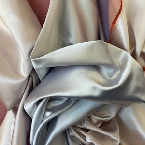 two tone duchess satin fabric bridal satin heavy about 200  grams per square meter 150cm wide 60 inches