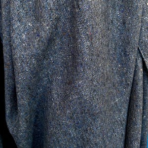 grey greys boucle tweed fancy wool winter fabric, medium grey, suiting skirt coat fabric