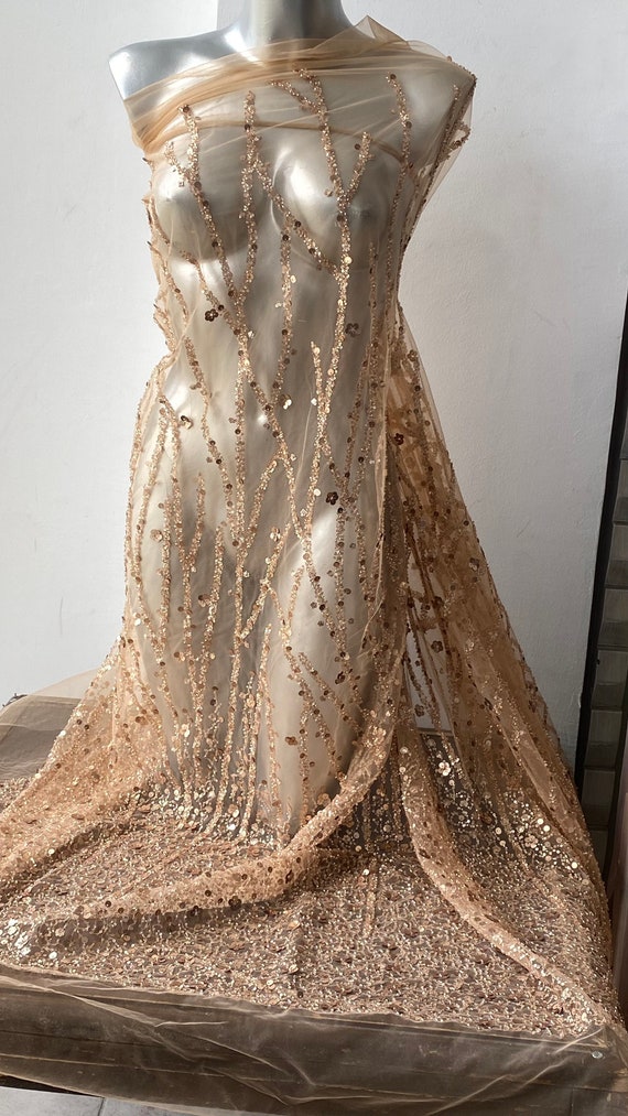Gold bridal lace sales