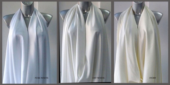 White polyester satin fabric, poly spandex heavy Duchess satin,  de luster dull satin, heavy stretch bridal under lace 150cm 60 inches