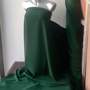  Tela crepé de seda verde esmeralda de 4 capas : Arte y  Manualidades