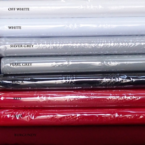 polyamide elastane spandex 4 way stretch fabric Burgundy Red silver white off white black shiny stretch costume fabric