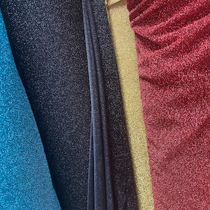 Lurex jersey fabric, shiny jersey fabric, dance wear, glitter jersey fabric, lame jersey, metallic thread jersey fabric Christmas decoration