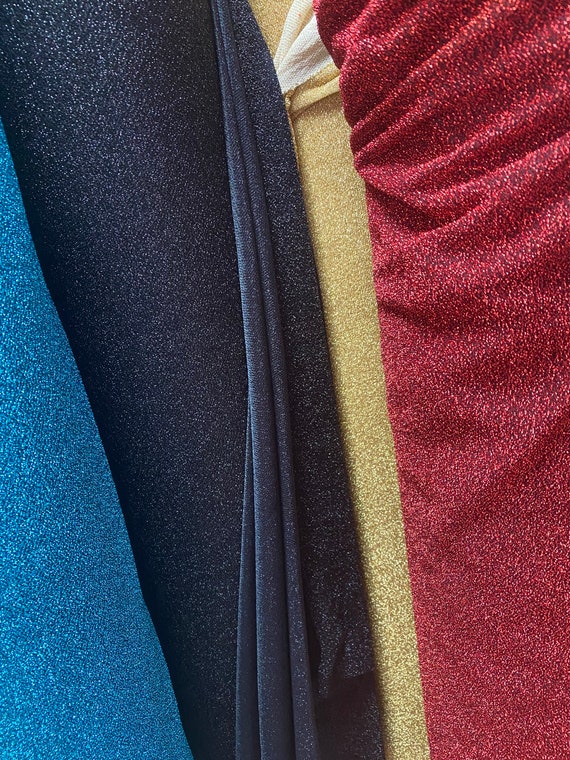 Lurex Jersey Fabric, Shiny Jersey Fabric, Dance Wear, Glitter Jersey  Fabric, Lame Jersey, Metallic Thread Jersey Fabric Christmas Decoration -   Sweden