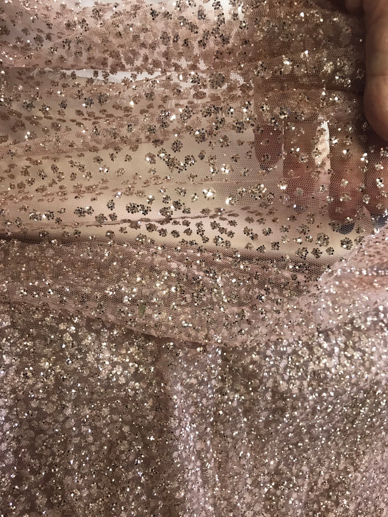 Pink Glitter Tulle Mission