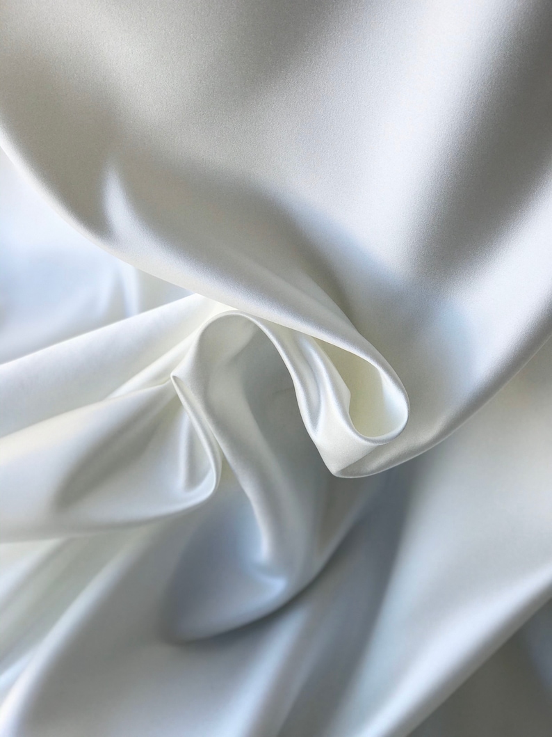 Ivory Crystalised Duchess Satin Detachment main image 0