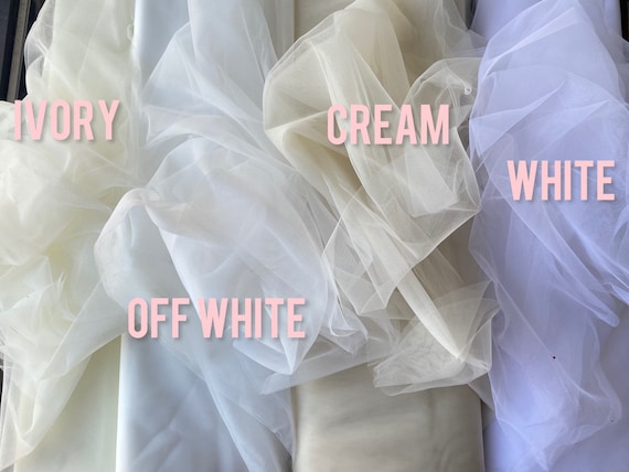 Soft Tulle White