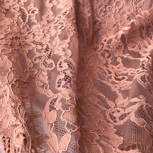 Blush Pink Corded Lace Sinead